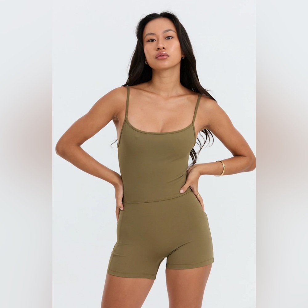 Benoa Swim Olive Jumpsuit